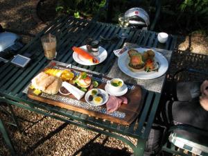 Ploughmans and Burger